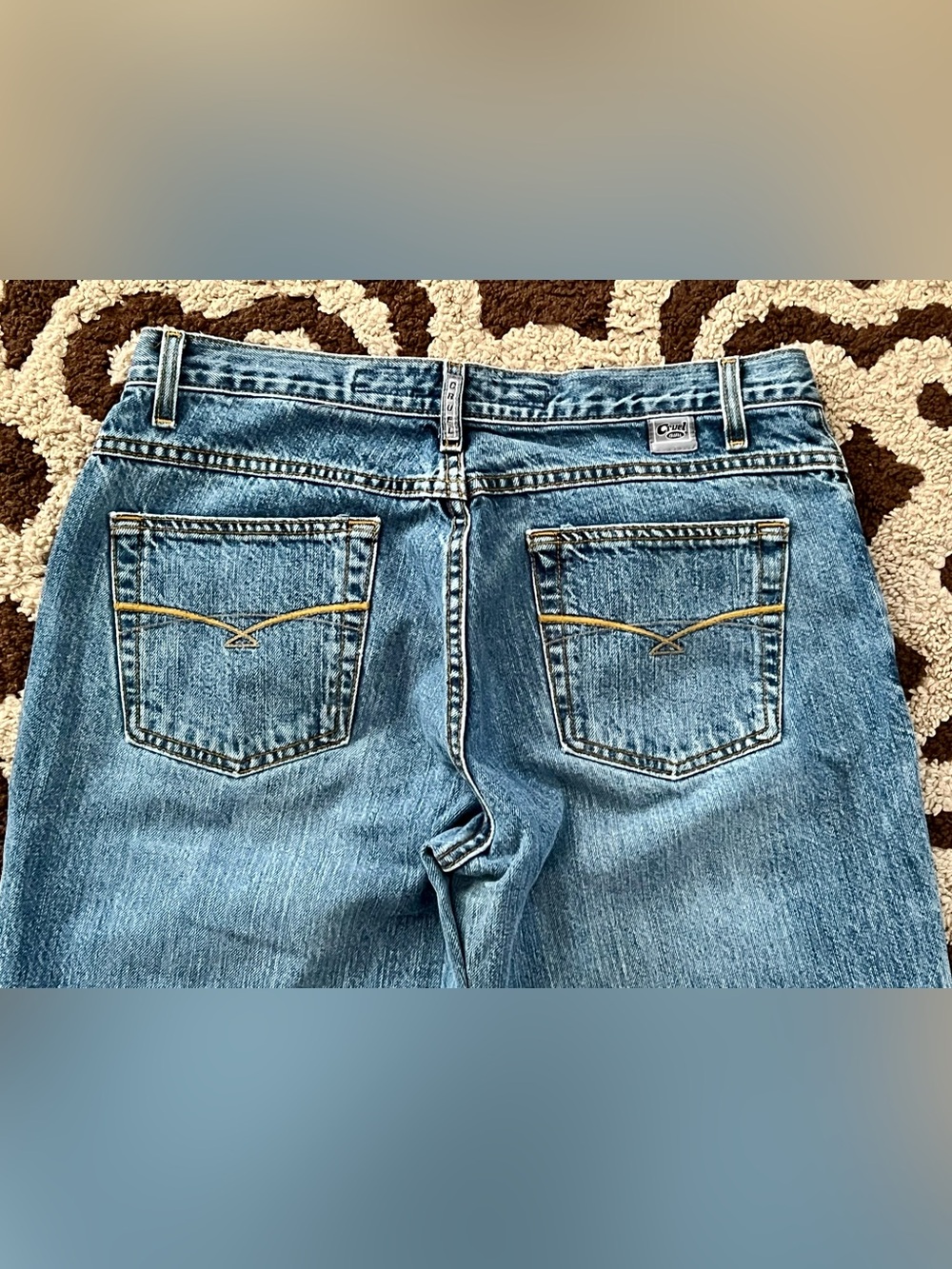 Cruel Girl Relaxed Low Rise Jeans Size 11 Long Western Y2K - Picture 7 of 8